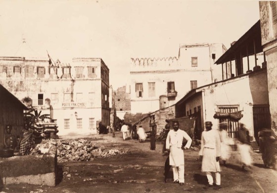 File:The French Post Office in Malindi (Road), Zanzibar Stone Town, 19th century.jpg
