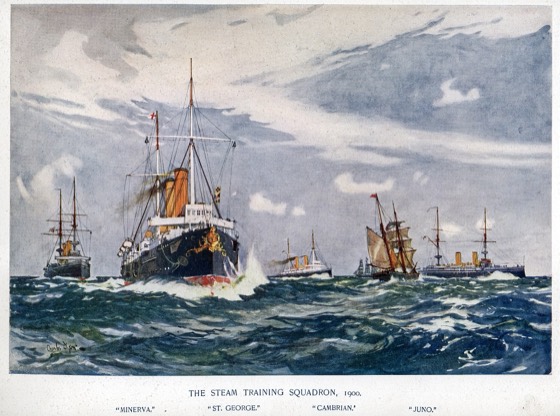File:Charles Edward Dixon HMS Minerva St George Cambrian Juno Training Squadron.jpg