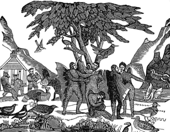 File:The Inhabitants of the Moon, 1836, Welsh edition