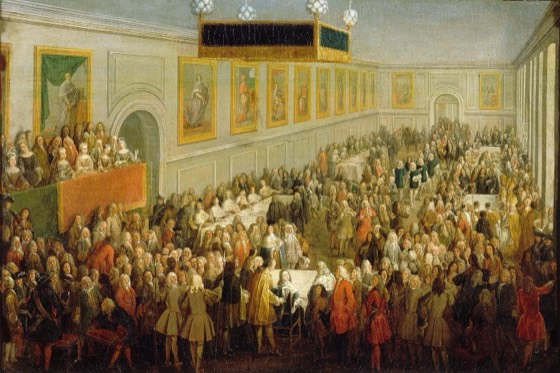 Pintura de banquete do século XVIII