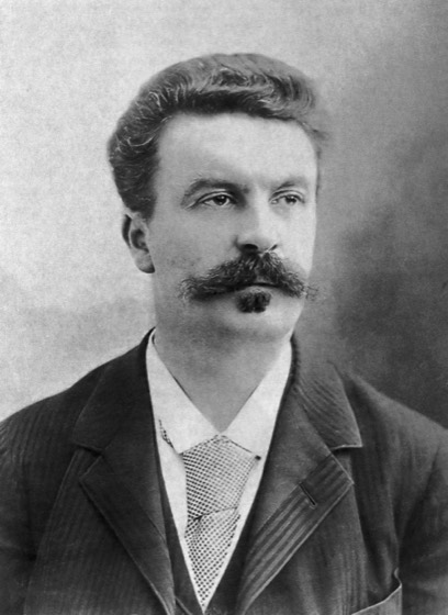 retrato de Guy de Maupassant