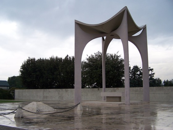 The Brazilian Monument and Tomb of the Unknown Soldier of World War II.