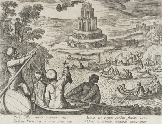 Italy, published 1610 Series: The Seven Wonders of the World, pl. 6 Prints; etchings Etching Los Angeles County Fund (65.37.294) Prints and Drawings