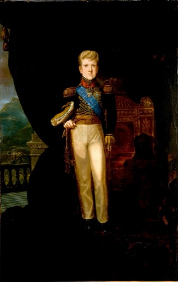 Portrait of Pedro II of Brazil (1825-1891), son of Pedro I of Brazil (1798-1834).