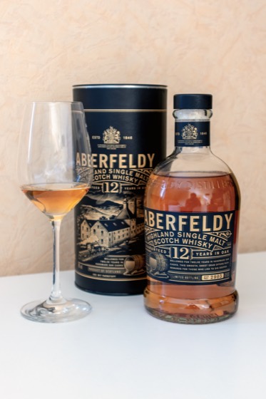 A picture of a bottle of Aberfeldy 12