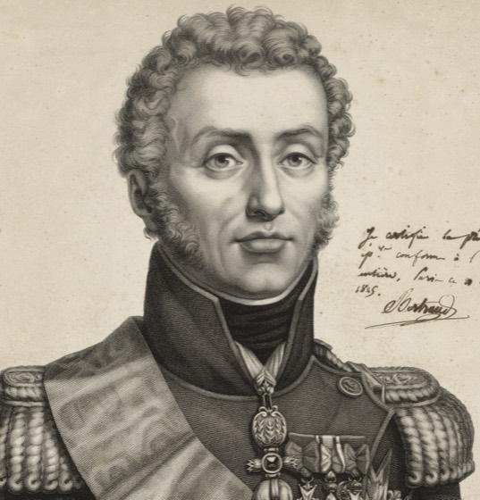 recorte no retrato do delfim Luís Antônio, duque de Angoulême (mesma obra da cena 16). Recorte feito via PIL por este projeto.